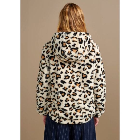 Bellerose Reversible Apache Jacket Cheetah Tartan Small - Picture 6 of 12